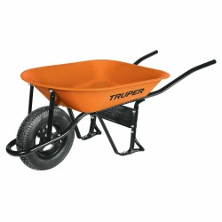 CARRETILLA 4.5 FT3, LLANTA NEUMÁTICA REFORZADA TRUPER
