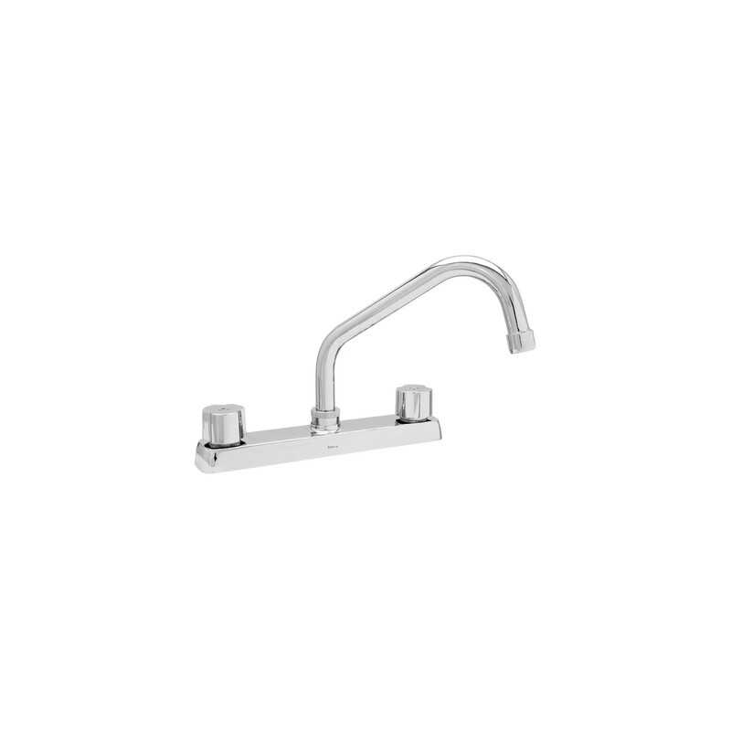 Mezcladora ecológico de 8" para fregadero de cuello corto