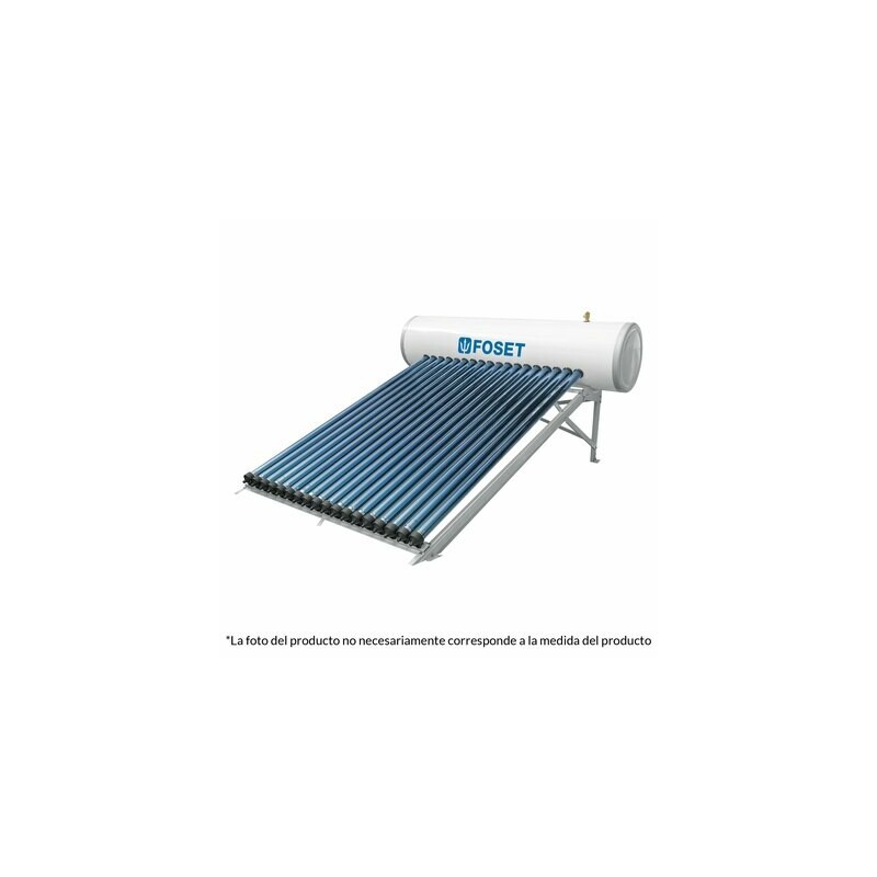 CALENTADOR SOLAR HEAT PIPE, 150L, 12 TUBOS, 4 PERSONAS