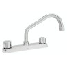 Mezcladora ecológico de 8" para fregadero de cuello corto