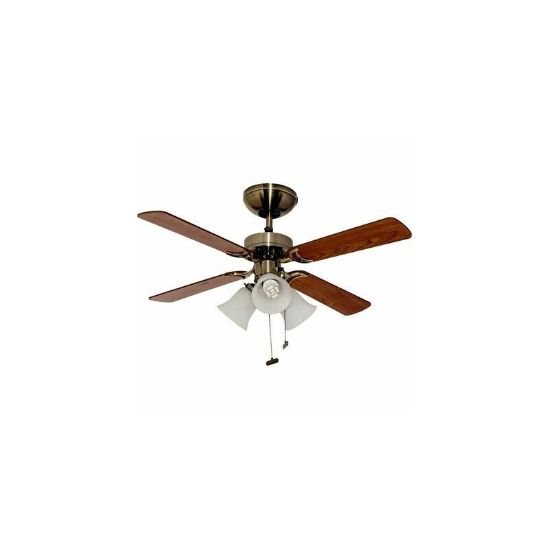 VENTILADOR OPORTO 42″ LATON ANTIGUO